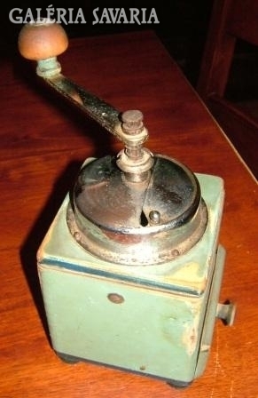Antique grinder with drawers, Aero brand