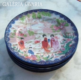 Five wonderful oriental decorative plates (marked)