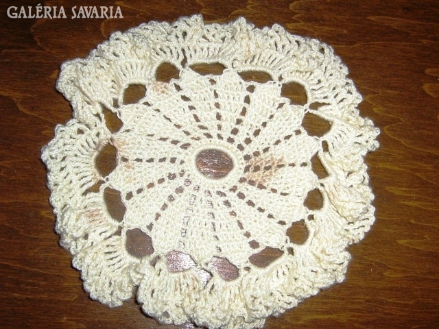 Old crochet table ornament