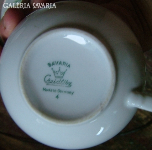 Bavaria CREIDLITZ csésze -készlet