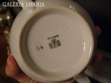 Altrohlau moritz zdekauer numbered sugar bowl