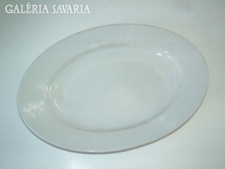 Antique large white steak bowl, serving bowl oeplag