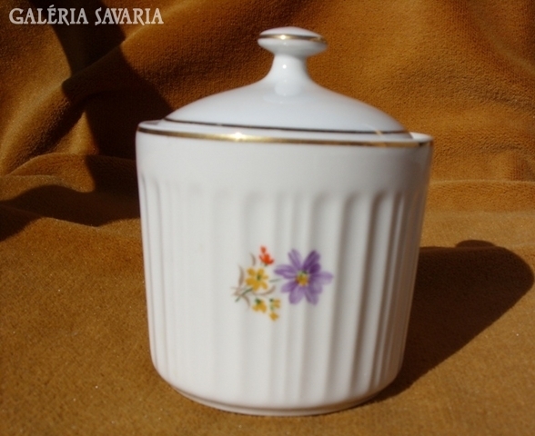 Antique sugar bowl from Hollóháza