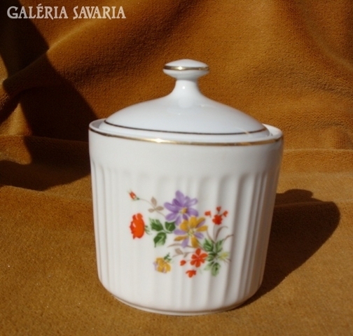 Antique sugar bowl from Hollóháza