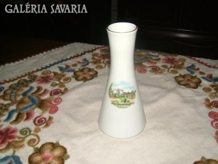 Lilien porcelain with Bad Schallerbad Kurhaus cityscape