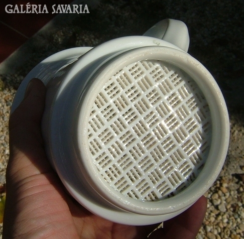 Antique porcelain filter cup