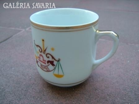 Old Czechoslovak crown-sealed scale - marked mug