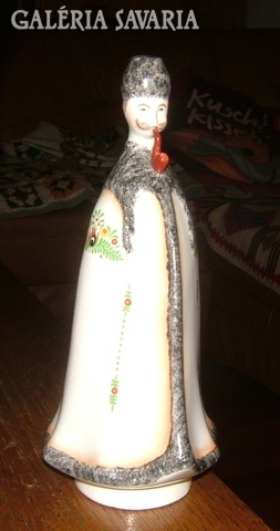 Aquincum porcelain. Men's traditional costume.