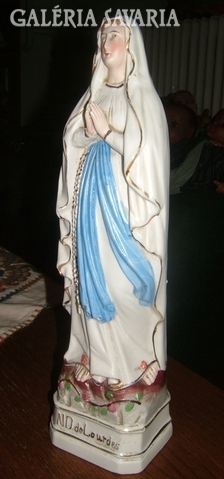 Huge antique Mary of Lourdes