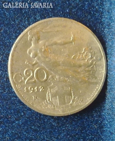 1912 Olasz 20 cent