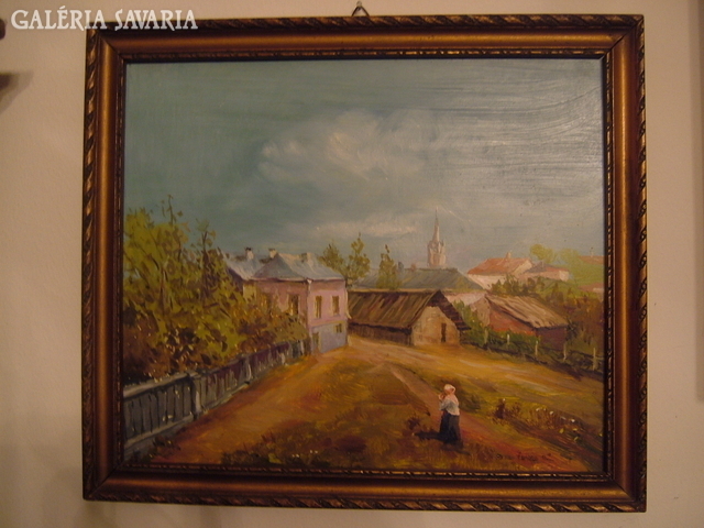 Quality old landscape painting