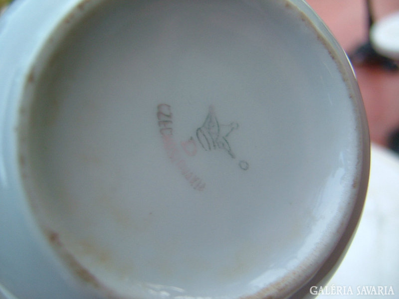 Antique Czechoslovak d crown seal zum namestag mug