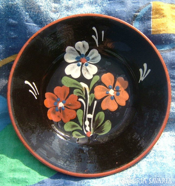 Sárospatak handmade ceramic wall plate