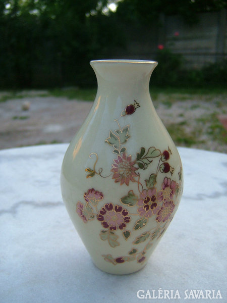 Zsolnay Fajansz  öblös váza
