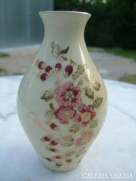 Zsolnay faience hollow vase