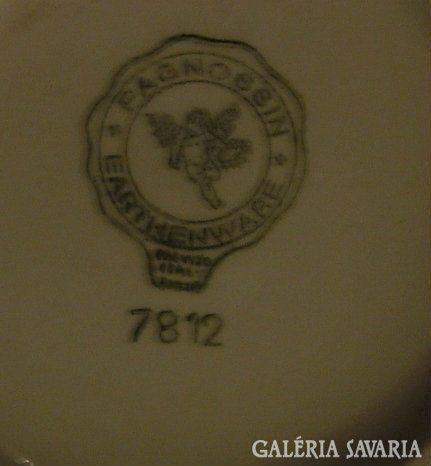 Pagnossin earthenware olasz Treviso csészék 5db