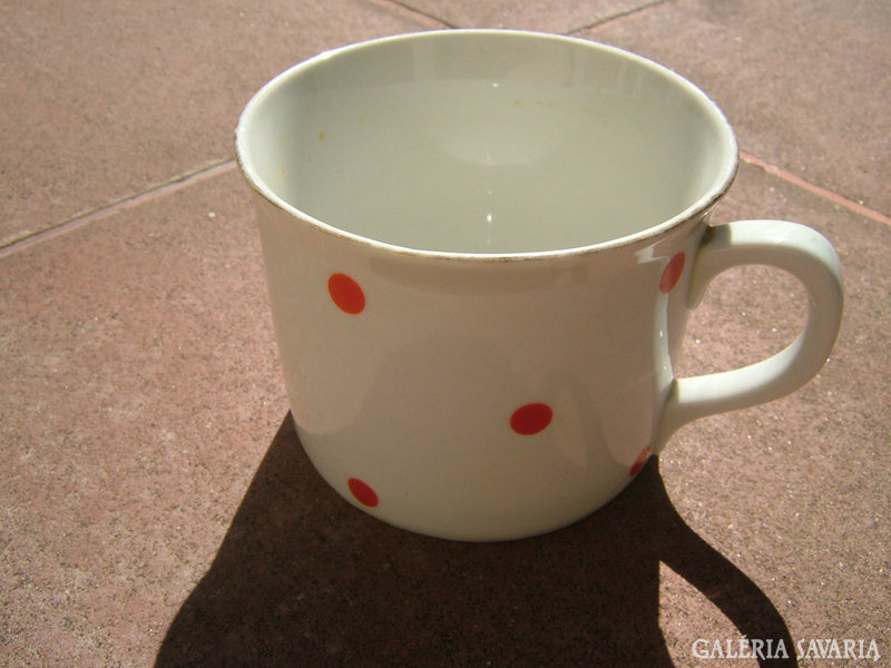 Old Zsolnay large milk mug