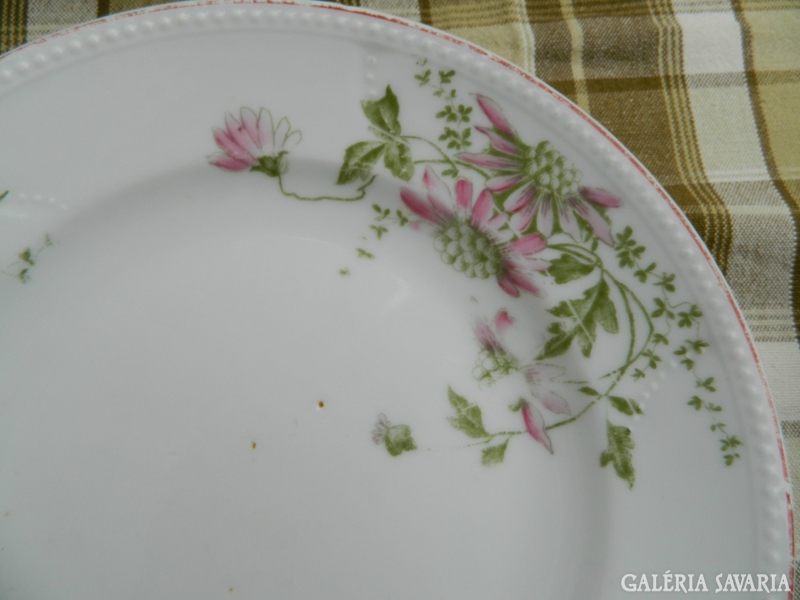 Álomszép antik, sorsz. zsolnay tányér készlet