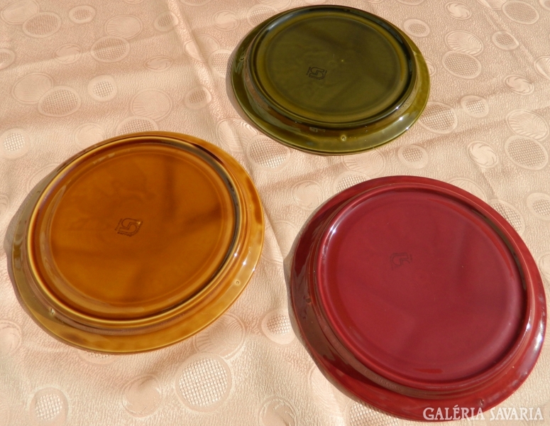 Sarreguemines porcelain: divided serving bowls 3 pcs