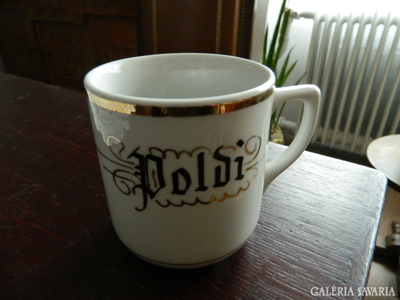 Antique wilhelmsburg austia mug: Poldi