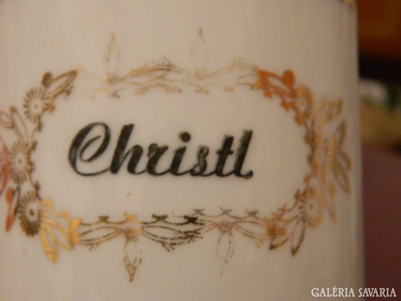 Antique mug: christl