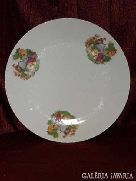 Jelenetes lapos tányérok! ( nagy méretű ) ( 0028 )
