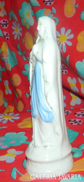 Antique porcelain relic of the Virgin Mary