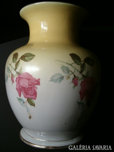 Régi Hollóházi rózsás váza