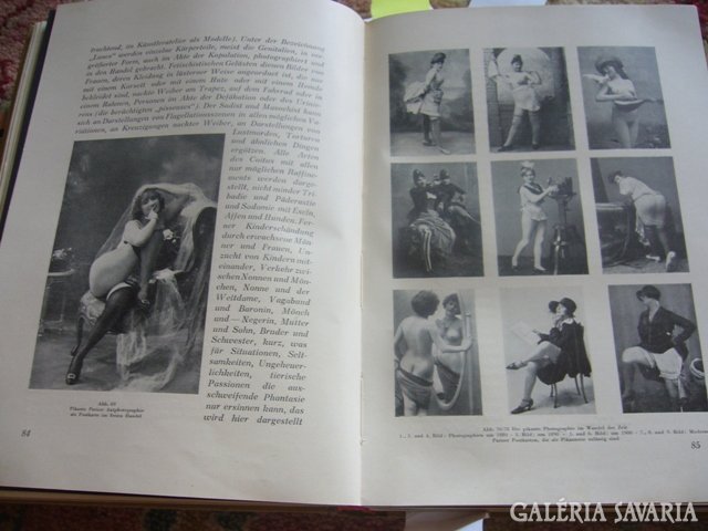 Az erotika fotógráfiája, rengeteg fotóval Bécs1931