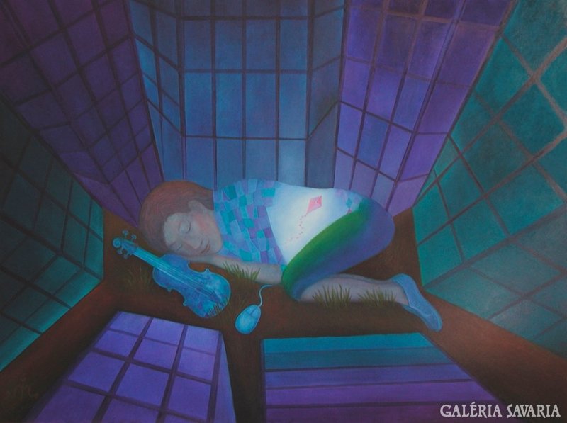 Ilyés Márta: Álmodó / Dreamer 2001