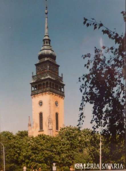 3581 Nagykőrösi református templom fotó 39 x 29 cm