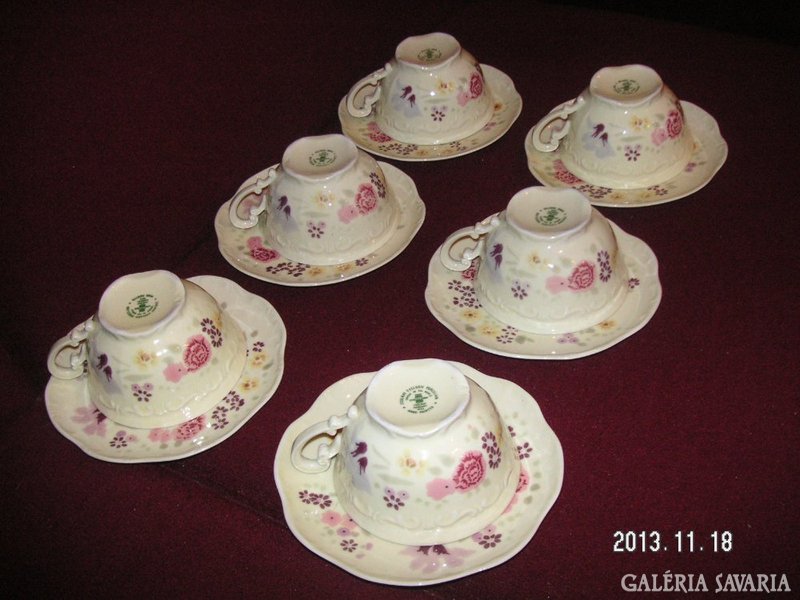 Zsolnay tea cups / never used !!
