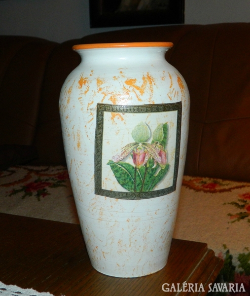 Modern kerámia váza 24cm!