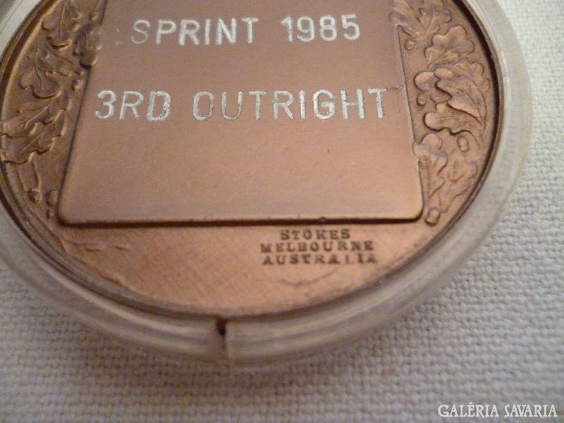 U838 B1 Ausztrál kenu bronzérem 1985