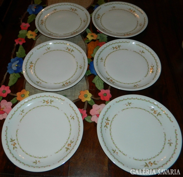 Alföldi large flat plate set of 6 pcs