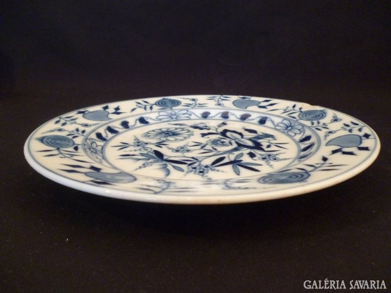 Y339 B2 Meisseni mintás Elbogen porcelán tányér