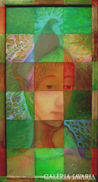 Ilyés Márta: A béke vándora / Wanderer of peace 1995