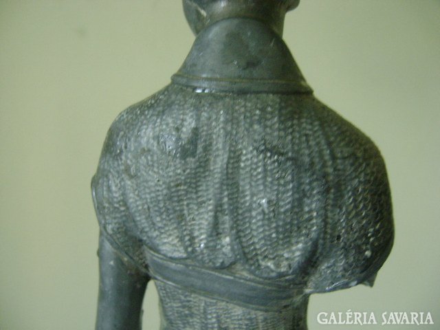 Spiáter ón szobor francia szecesszió múltszázadi