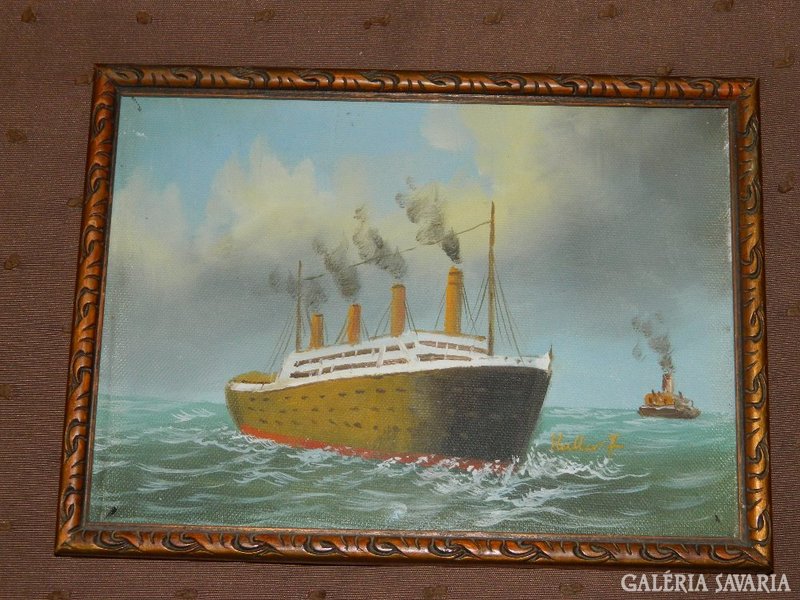 Haller f. > Marked antique oil / canvas painting