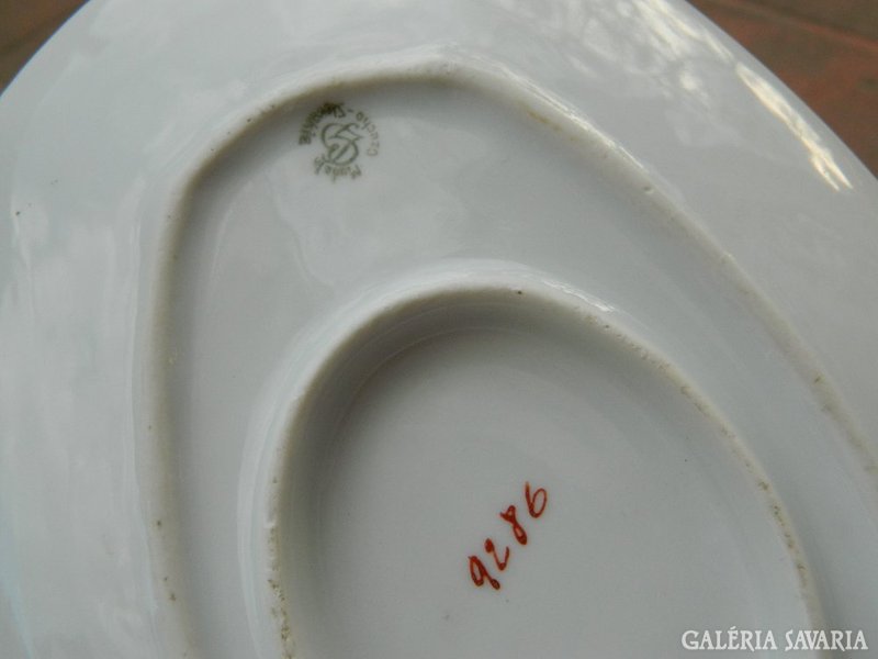 Antique Czechoslovak marked saucer - sauce holder