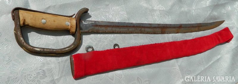 Antique sword with scabbard