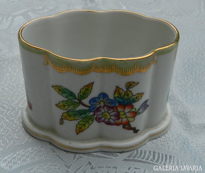 Herend Victoria patterned bowl - toothpick holder
