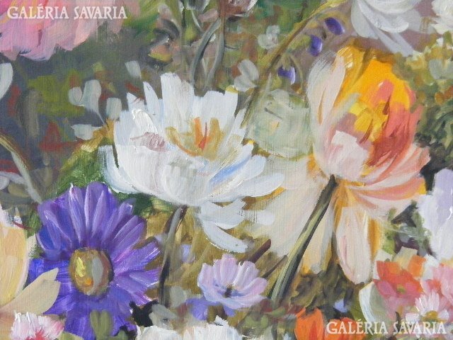 Orsovai Valéria - virág csendélet