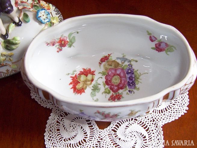 19th century porcelain bonbonist