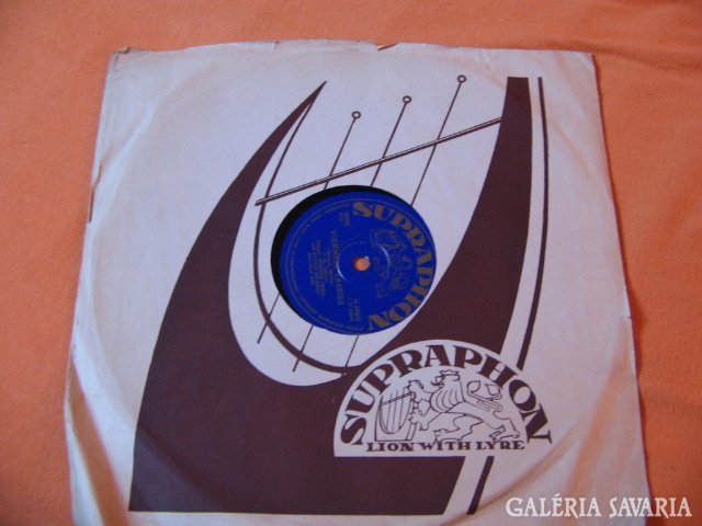 Supraphon lemez 1950-ből