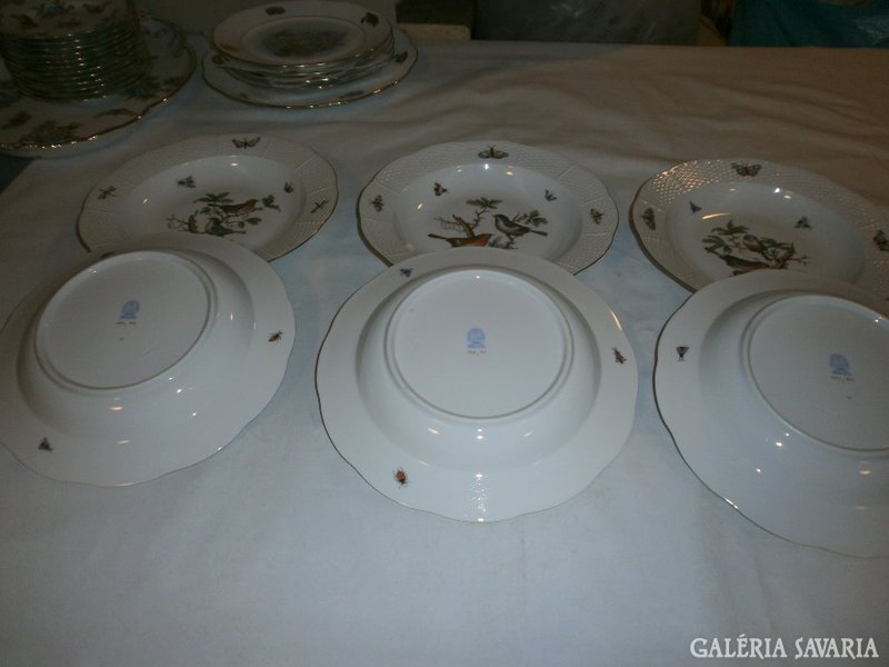 Huge rothschild complete tableware from Herend with 220 pieces!