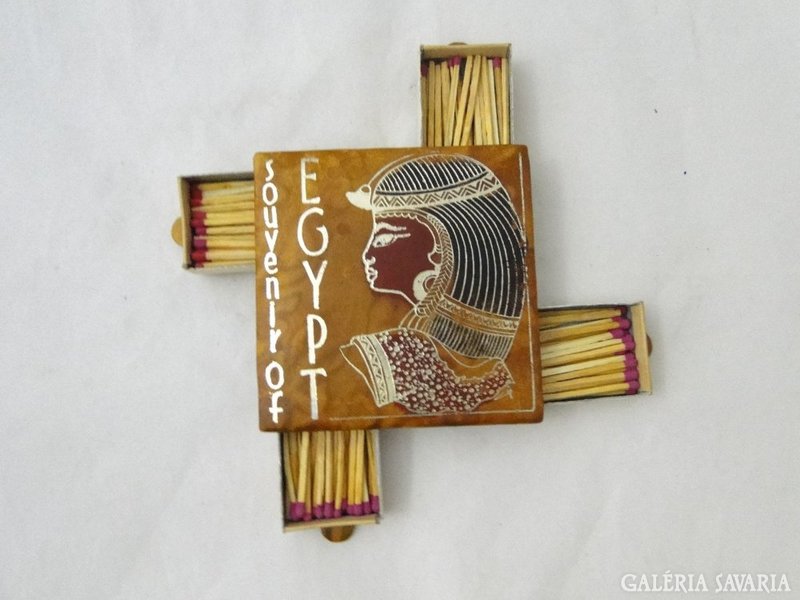 8855 Egyiptomi gyufatartó díszdoboz