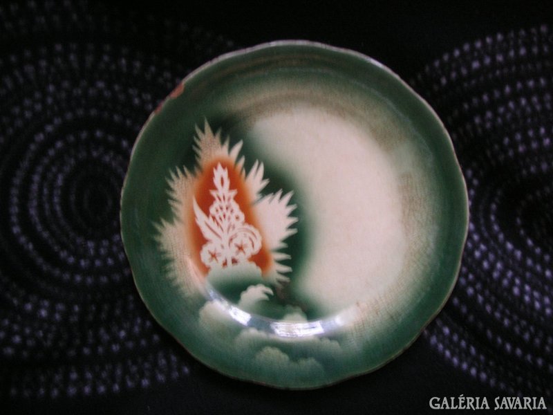 Antique rhyolite plate from Hollóháza