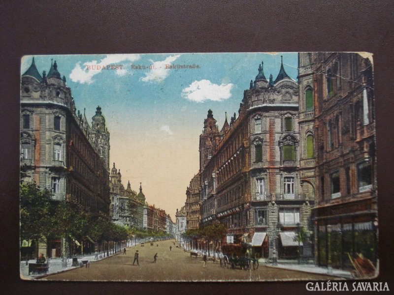 Budapest, Eskü út    1921    RK
