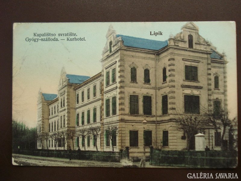 Horvát Lipik  Gyógy-szálloda 1909        RK